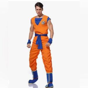 Dragon Ball Z Orange Goku Costume